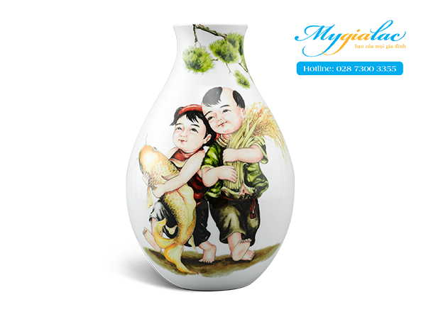 Bình hoa 29cm Ngũ Phúc
