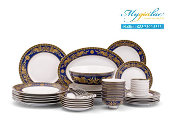 Bộ đồ ăn Hoàng Cung Cẩm Tú 44 sản phẩm