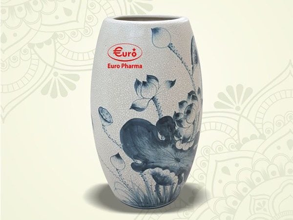 In Logo Bình Hoa Bát Tràng 1