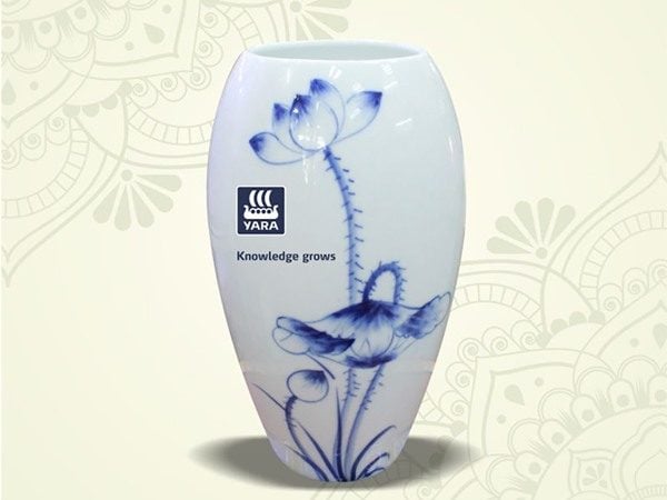 In Logo Bình Hoa Bát Tràng 3