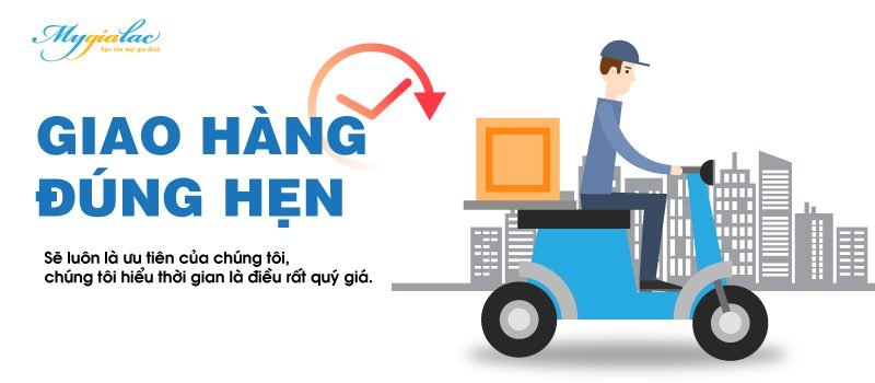 Giao hàng đúng hẹn
