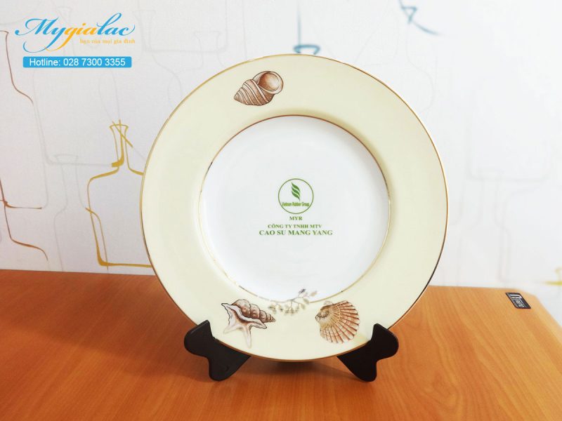 Quà tặng thương hiệu dĩa sứ 1