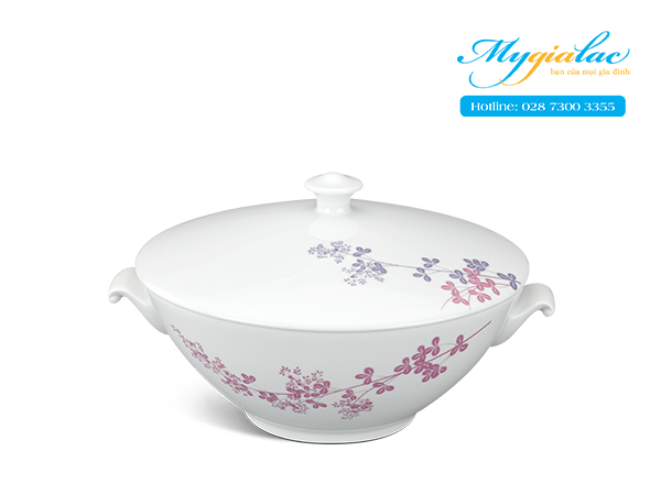 Thố + nắp Daisy Cỏ Tím 1.8L