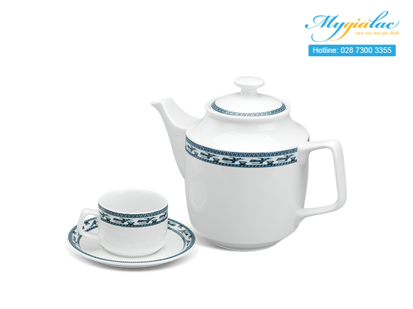 Bộ trà Jasmine Chim Lạc 1.1L-1