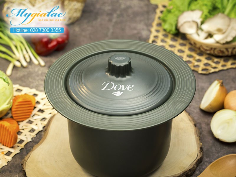 Quà Tặng 20-10 nồi sứ Minh Long in logo Dove