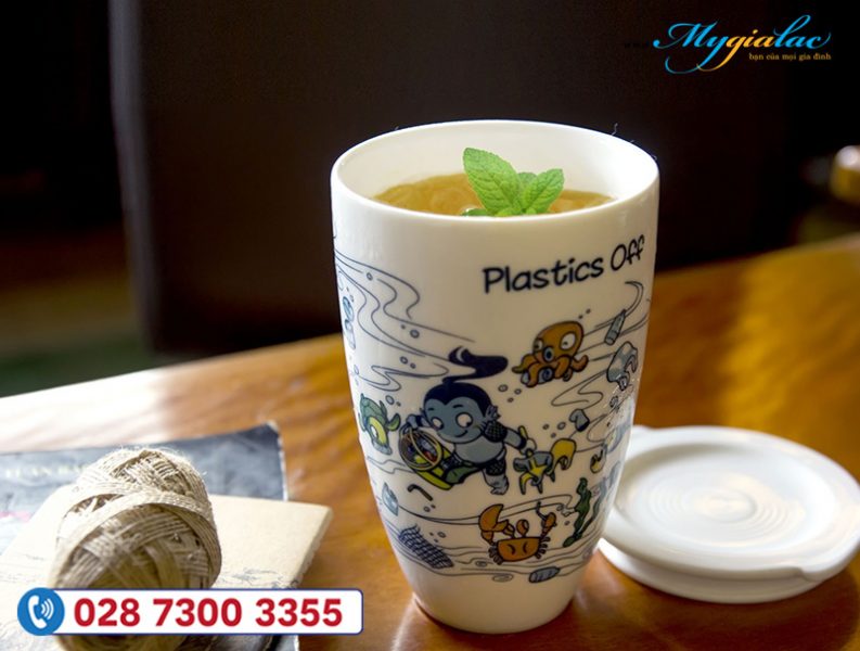Ly sứ dưỡng sinh Minh Long Đẹp
