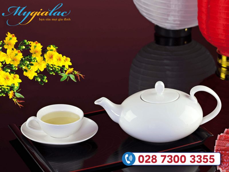 Quà tặng tết cho doanh nghiệp bộ trà elip