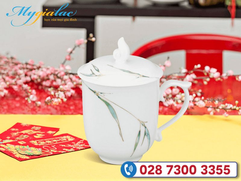 Quà tặng tết doanh nghiệp ca mẫu đơn thanh trúc minh long