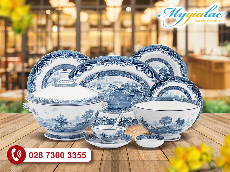 Bộ đồ ăn Minh Long Hoàng Cung Hoàng Việt