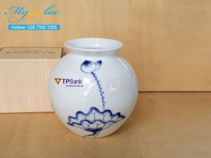Binh Hoa Bat Trang In Logo Tpbank