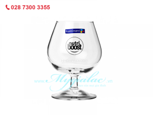 Ly Ruou Thuy Tinh Luminarc Cognac 250ml G2629 Inlogo
