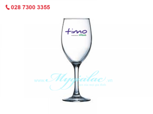 Ly Ruou Tt Luminarc Raindrop 250ml H5701 Inlogo