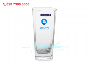 Ly Thuy Tinh Cao Luminarc Sterling 330ml Inlogo