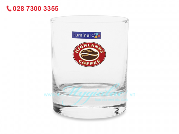 Ly Thuy Tinh Thap Luminarc Islande 300mlin Logo G