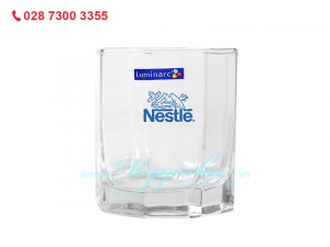 Ly Thuy Tinh Thap Luminarc Octime 300ml Inlogo