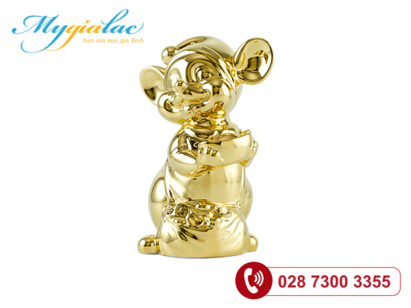 Chuot Quy 10 Cm Dat Vang 24k