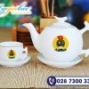 Qua Tang Dai Hoi Bo Tra Mimosa Bat Trang In Logo
