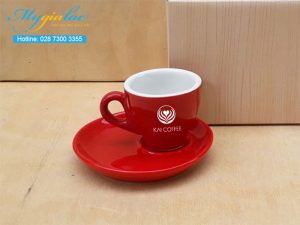 Tach Cafe Men Mau 80ml In Logo Kai Coffee