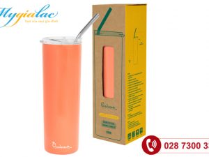 Binh Giu Nhiet Mau Cam 600ml