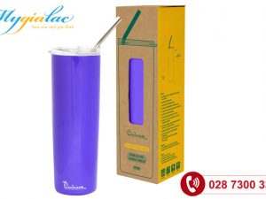 Binh Giu Nhiet Mau Tim 600ml