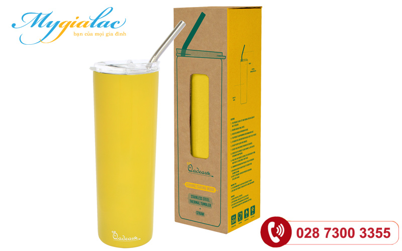 Binh Giu Nhiet Mau Vang 600ml