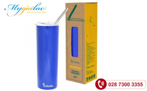 Binh Giu Nhiet Mau Xanh Duong 600ml